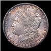 Image 2 : ***Auction Highlight*** 1887-s Colorfully Toned Vam 20 R5 Morgan Dollar $1 Graded Select+ Unc By USC