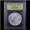 Image 4 : ***Auction Highlight*** 1901-p Morgan Dollar $1 Graded Select Unc By USCG (fc)