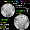 Image 1 : ***Auction Highlight*** 1882-cc GSA Hoard Morgan Dollar $1 Grades Select+ Unc (fc)