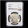 Image 2 : NGC 1898-o Morgan Dollar $1 Graded ms63 By NGC