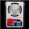 Image 3 : NGC 1886-p Morgan Dollar $1 Graded ms62 By NGC