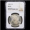 Image 2 : NGC 1898-o Morgan Dollar $1 Graded ms63 By NGC