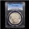 Image 2 : PCGS 1885-o Morgan Dollar $1 Graded ms62 By PCGS