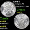 Image 1 : 1904-o Morgan Dollar $1 Grades Choice+ Unc