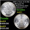 Image 1 : 1897-s Vam 13 I3 R6 Morgan Dollar $1 Grades Select+ Unc