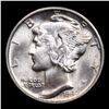 Image 2 : 1942-s Mercury Dime 10c Grades GEM+ FSB