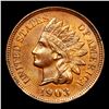 Image 2 : 1903 Indian Cent 1c Grades GEM Unc BN