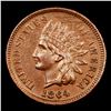 Image 2 : 1864 L Indian Cent 1c Grades Unc Details