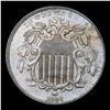 Image 2 : 1866 Rays Shield Nickel 5c Grades Select Unc