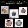 Image 1 : Lot #32 of the 450 Masonic Tokens from The Walter O. Collection