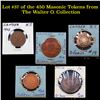 Image 1 : Lot #37 of the 450 Masonic Tokens from The Walter O. Collection