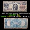 Image 1 : 1880 $1 Legal Tender, Signatures of Bruce/Gilifan Fr-29 Grades