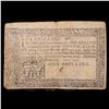 Image 2 : Colonial Currency April 10th 1777 Philadelphia, PA 1 Shilling (1s) Printed BY John Dunlap Grades