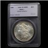 Image 4 : ***Auction Highlight*** 1886-p vam 1E1 R5 Morgan Dollar $1 Graded ms64+ dmpl By SEGS (fc)