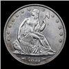 Image 2 : ***Auction Highlight*** 1874 Arrows WB-102 Seated Half Dollar 50c Graded ms63+ By SEGS (fc)