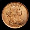 Image 2 : ***Auction Highlight*** 1804 C-13 Draped Bust Half Cent 1/2c Graded ms63 bn details By SEGS (fc)