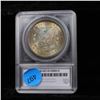 Image 5 : ***Auction Highlight*** 1886-p Colorfully Toned Morgan Dollar $1 Graded ms66+ By SEGS (fc)