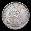 Image 2 : ***Auction Highlight*** 1873 Arrows Seated Liberty Quarter 25c Graded ms63 By SEGS (fc)