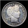 Image 2 : Proof ***Auction Highlight*** 1894 Near TOP POP! Barber Dime 10c Graded pr67+ By SEGS (fc)