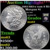 Image 1 : ***Auction Highlight*** 1883/883-s vam 9 R5 Morgan Dollar $1 Graded Select Unc By USCG (fc)