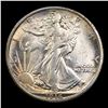 Image 2 : ***Auction Highlight*** 1916-p Walking Liberty Half Dollar 50c Graded Choice+ Unc By USCG (fc)