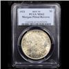 Image 2 : PCGS 1921-p Vam 41B Hot 50 Morgan Dollar $1 Graded ms62 By PCGS