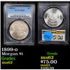 Image 1 : PCGS 1899-o Morgan Dollar $1 Graded ms62 By PCGS