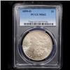 Image 2 : PCGS 1899-o Morgan Dollar $1 Graded ms62 By PCGS