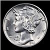 Image 2 : 1941-s Mercury Dime 10c Grades Choice+ Unc