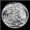 Image 2 : 1943-p Walking Liberty Half Dollar 50c Grades GEM Unc