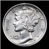 Image 2 : 1919-p Mercury Dime 10c Grades Select+ Unc