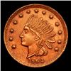 Image 2 : 1862 Indian F-OH-165-AL-1a R7 Civil War Token 1c Grades Choice AU/BU Slider