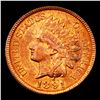 Image 2 : 1891 Indian Cent 1c Grades Select+ Unc RB