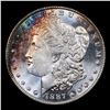 Image 2 : 1887-p Morgan Dollar $1 Grades Choice Unc DMPL