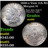 Image 1 : 1898-o Vam 11A R5 Morgan Dollar $1 Grades GEM+ Unc