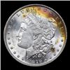 Image 2 : 1879-p Rainbow Toned Morgan Dollar $1 Grades Select Unc