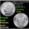 Image 1 : 1904-o vam 6A R5 Morgan Dollar $1 Grades GEM+ Unc