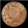Image 2 : No date Mint Error Coronet Head Large Cent 1c Grades g+