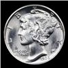Image 2 : 1936-p Mercury Dime 10c Grades GEM+ FSB
