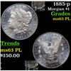 Image 1 : 1885-p Morgan Dollar $1 Grades Select Unc PL