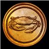 Image 2 : No Date Crab Token Grades GEM+ Unc