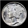 Image 2 : 1929-p Mercury Dime 10c Grades GEM Unc