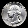 Image 2 : 1936-p Washington Quarter 25c Grades GEM Unc