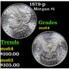 Image 1 : 1879-p Morgan Dollar $1 Grades Choice Unc