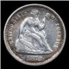 Image 2 : 1872-p Seated Liberty Half Dime 1/2 10c Grades Select AU