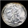 Image 2 : 1946-p Walking Liberty Half Dollar 50c Grades GEM+ Unc