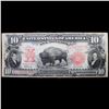 Image 2 : ***Auction Highlight*** The Famous Ten-Dollar "Bison Note" of 1901 $10 Grades vf++