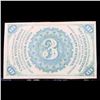 Image 3 : 1865 US Fractional Currency 3c Third Issue fr-1226 Washington Grades Select CU