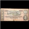 Image 2 : 1864 $10 Confederate Note, T-68 Grades vf+