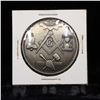 Image 8 : Lot #55 of the 450 Masonic Tokens from The Walter O. Collection